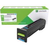 LEXMARK Toner Lexmark Cyan 82K2HCE