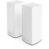 Linksys Sistem Mesh Wi-Fi Linksys Atlas Pro 6 MX5502-KE (2-pack), AX5400, Dual-Band, Wi-Fi 6, OFDMA, 4x4 MU-MIMO, Intelligent Mesh™ Technology, Dynamic Backhaul, cu acoperire pentru intreaga casa