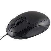 LOGIC Mouse LOGIC LM-11 cu fir optic USB, Negru