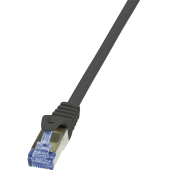 LOGILINK - Patchcord Cablu Cat.6A 10G S/FTP PIMF PrimeLine 2m negru