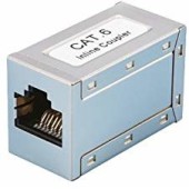 LOGILINK -Cuplor Inline 1:1 Cat.6A RJ45 STP, carcasă metalică