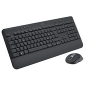 Logitech Kit Tastatura si Mouse Logitech Signature MK650, USB, layout US International, 4000 DPI, Bluetooth, Negru