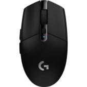 Logitech Mouse gaming wireless Logitech G305 LightSpeed Hero 12K DPI, Negru