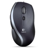 Logitech Mouse Logitech CORDED M500 USB, laser, negru