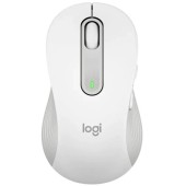 Logitech Mouse Logitech M650 L Silent (stangaci), Bluetooth, Wireless, Bolt USB receiver, Alb