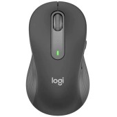 Logitech Mouse Logitech M650 L Silent (stangaci), Bluetooth, Wireless, Bolt USB receiver, Graphite