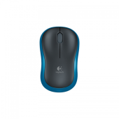 Logitech Mouse Optic Logitech M185, USB Wireless, Negru-Albastru