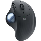 Logitech Mouse Wireless Logitech ERGO M575 Trackball, Bluetooth/USB, 2000 DPI, Negru