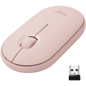 Logitech Mouse wireless Logitech Pebble M350, Roz