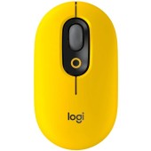 Logitech Mouse wireless Logitech Pop Blast, Ambidextru, Galben