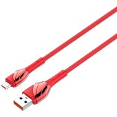 LS661 USB - Micro USB 1m, 30W (Rosu)