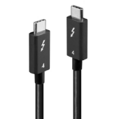 LY-31120, USB-C - USB-C, 1m, Black