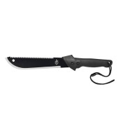 Maceta Gerber Gator Jr., Otel, 47.6 cm, Negru