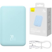 Magnetic Mini 20000mAh 20W MagSafe (albastru)