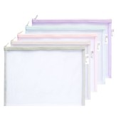 Mapă protecție cu fermoar Deli A4, poliester