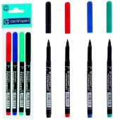 Marker permanent Centropen 2536, vârf 1 mm, diverse culori