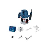 Masina de frezat Bosch Professional 06016B7000, 1300 W, 11.000-28.000 RPM, 6-8 mm sistem prindere, accesorii incluse (Albastru)