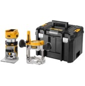 Masina de frezat DeWalt DCW604NT XJ, 18 V, 8 mm, 930 W, 22500 rpm, fara acumulator (Galben/Negru)