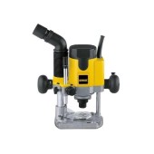 Masina de frezat verticala DeWalt DW621KT-QS, 1100 W, 24000 RPM (Negru/Galben)