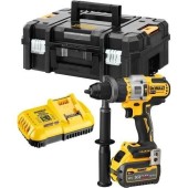 Masina de gaurit Dewalt DCD999X1, 18V, 2000 RPM (Galben/Negru)