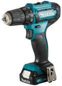 Masina de gaurit si insurubat cu 2 acumulatori Makita DF333DSAE,12 V, 1700 RPM, 30/14 Nm, 21 mm diametru maxim de gaurire