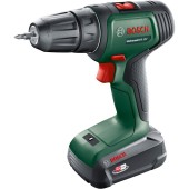 Masina de gaurit si insurubat UniversalDrill 18V, 18V, 1450 RPM, Acumulator, Valiza, Verde, 06039D4001