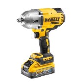 Masina de insurubat cu impact DeWalt DCF900H2T-QW, 2300 rpm, 1355 Nm, cu 2 acumulatori li-ion, 18 V, 5.0 Ah, incarcator, valiza (Galben/Negru)