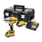 Masina de insurubat cu impact pe acumulator DCF900H2T, prindere patrat 1/2inch, 135/813/1396Nm, 18V, 2x5Ah Powerstack, cutie TSTAK Dewalt