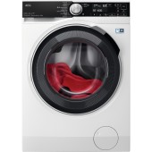 Masina de spalat cu uscator AEG LWR75965O, 9 kg / 6 kg, 1550 RPM, Preciseload, WiFi, Clasa D, Alb/Negru