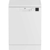 Masina de spalat vase Beko DVN06430W, 14 seturi, 6 programe, Clasa D, (clasificare energetica veche Clasa A+++)