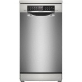 Masina de spalat vase Bosch SPS6YMI14E, 10 seturi, 8 programe, Home Connect, AquaStop, PerfectDry, Clasa B, 45 cm, Inox