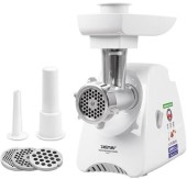 Masina de tocat carne Zelmer Zosia ZMM5801P, 2200 W, 3 kg/min, accesoriu carnati (Alb)