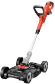 Masina de tuns iarba cu acumulator Black&Decker STC1820CM-QW, 3 in 1 