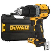 Masina insurubat si gaurit cuplu reglabil pe acumulator DeWalt DCD800NT, 650/2000 RPM, 90Nm, 18V/solo (Negru/Galben)