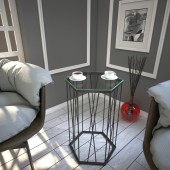 Masuta, Comforty, Cetrus, 40x62x35 cm, PAL, Antracit