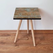 Masuta, Leona, Shp124, 35x42x35 cm, Verde/Maro