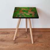 Masuta, Leona, Shp14, 35x42x35 cm, Verde/Maro