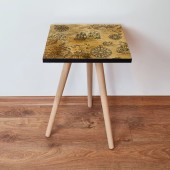 Masuta, Leona, Shp145, 35x42x35 cm, Camel / Negru