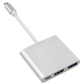 MCTV-840 USB graphics adapter 4096 x 2304 pixels Silver