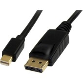 MDP2DPMM2M, 2m Mini DisplayPort to DisplayPort 1.2 Cable DisplayPort 4k - DisplayPort cable - 2 m