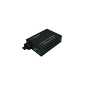 Mediaconvertor 10/100M 1310/1550nm WDM, 8 DIP switch Type A Singlemode 20km, conector SC - TRANSCOM