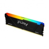 Memorie Kingston 8GB, 3600MT/s, DDR4, CL17, DIMM, FURY Beast RGB