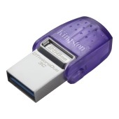 Memorie USB Kingston DataTraveler MicroDuo 3C, 256GB, USB-A, USB-C, Mov