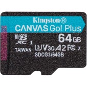 Micro SDXC Canvas GO Plus, 64GB, Clasa 10, UHS-I