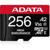 Micro SDXC High Endurance Clasa 10 UHS-I 256GB + Adaptor