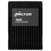 MICRON SSD, Micron, 7450PRO 7.68TB, U.3 SSD (15mm), NVMe Gen4, Negru