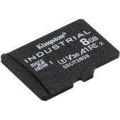 MicroSDHC Industrial Class 10 UHS-I 8GB + Adaptor