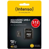 microSDXC 512GB Class 10 UHS-I Premium