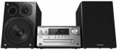 Microsistem audio High-Res Panasonic SC-PMX90EG-S, 120W, BT, USB-DAC, Lincs D-Amp, Difuzoare 3 cai, Optical-in (Argintiu)