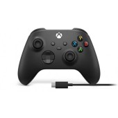 Microsoft Controller Wireless Microsoft Xbox One Series X Carbon Black, cablu USB Type C